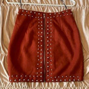 Studded skirt